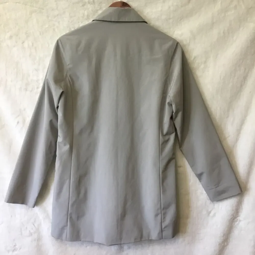 Kenneth Cole Reaction Light Gray Classic Rain Coat - Picture 8 of 14